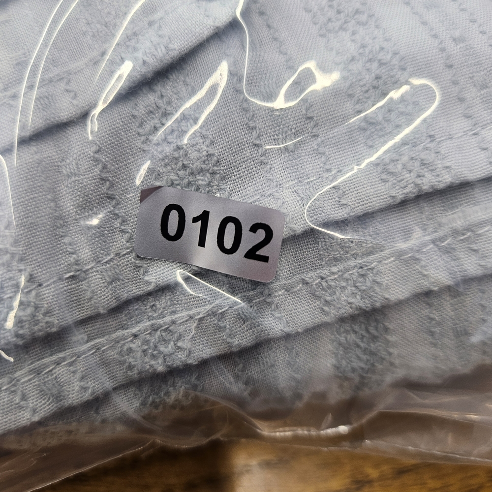 Listicle Tiered Ruffle Dress L Light Blue Cottagecore Spring Romantic Picnic - Picture 10 of 10